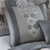 Gray Deer Emblem Pillow