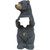 Black Bear Cub Standing Toilet Paper Holder