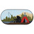 Bears Fishing Oval Rug