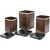 Pinecones Metal Canisters - Set of 3