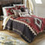 Crimson Vista Quilt Bed Set - King