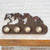 Galloping Horses Vanity - 6 Light
