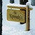 Snowy Cabin Personalized Framed Canvas - 19 x 12