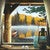Cabin Window Personalized Block Mount - 23 x 23