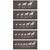 Personalized Moose Family Block Mount - 18 x 7