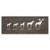 Personalized Moose Family Block Mount - 18 x 7