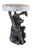 Pinecone Black Bear Accent Table