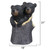 Black Bear Cubs Garden Statue