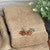 Pine Branch Linen Embroidered Hand Towel