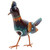 Painted Desert Roadrunner Metal Decor