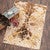 Gold-Speckled Cowhide Rug - 3 x 4