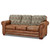Deer Teal Lodge Sofa