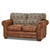 Deer Teal Lodge Loveseat