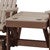Kingston Center Table - Weatherwood & Tudor Brown
