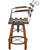 Tequila Slat Barstool