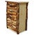 Elk Antler 5 Drawer Log Chest