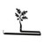 Acorn Horizontal Wall Mount Paper Towel Holder