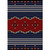 Big Chief Blue Rug - 8 x 11