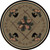 Pinecone & Bears Rug - 8 Foot Round