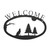 Timber Wolf Welcome Sign
