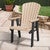 Beckett Fan Back Chair - Weatherwood & Black