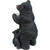 Black Bear & Cub Standing Toilet Paper Holder
