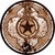 Lone Star Cowhide Rug - 8 Ft. Round