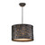 Alita Black Pendant Light - 3 Light