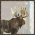 North Woods Moose Wall Art II