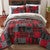 Boulder Bear Plaid Comforter Set - Full/Queen
