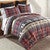 Black Bear Ridge Plaid Comforter Set - King