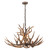 Mule Deer Antler Chandelier - 4 Light