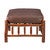 Yellowstone Gallatin Valley Leather Ottoman