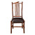 Yellowstone Gallatin Valley Spindle Side Chair - Leather Seat
