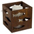 Rust Metal Fish Candle Lantern - Small
