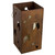 Rust Equestrian Candle Lantern - Large