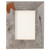 Aged Barnwood & Rust Horse 4 x 6 Frame