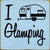I Love Glamping Wood Sign