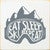 Eat Sleep Ski Repeat Wood Sign