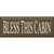 Cabin Blessing Wall Art