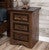 Northern Woodland 3 Drawer Nightstand