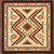 Angel Fire Tan Rug - 8 Ft. Square
