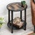 Pine Tree Grove Round Accent Table