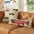 Colorful Trout Hooked Wool Pillow