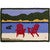 Lake Chairs Hooked Wool Rug