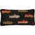 Lake Fish Hooked Wool Pillow