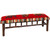 Bear Trio 32 Inch Hickory Bench