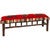 Bear Trio 32 Inch Hickory Bench