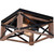 Anadarko Wood Cage Flush Mount Ceiling Light