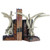 Antler and Burlwood Bookends